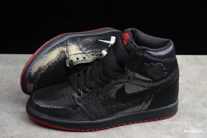 1 DC7071-001 OG GYM AIR JORDAN RED HIGH RETRO BLACK 0810